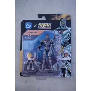 Sonic the Hedgehog Cyborg & Tails Action Figure Set